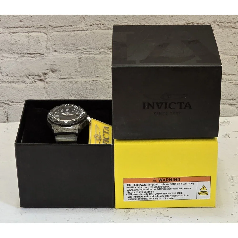 Invicta Celestial Cloud Women's Watch 35mm Transparent Black 49208 Brand New